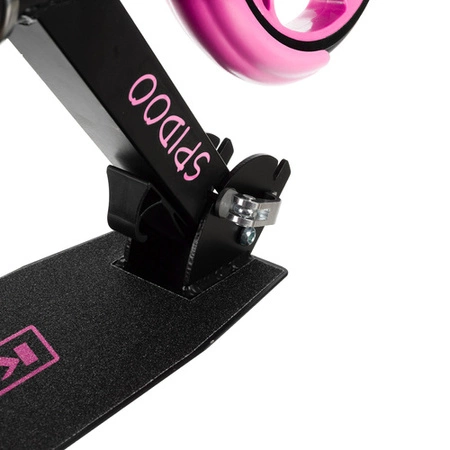 Hulajnoga Miejska Składana Duża dla Dzieci Lekka Duże Koła 200mm Hamulec KRUZZEL