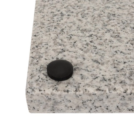 Kamień do Pizzy 36x38 cm Łopatka Granitowy do Pieczenia Grilla Deska Zestaw RUHHY