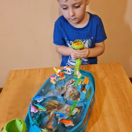 Gra Dinozaury Zręcznościowa dla Dzieci Dinozaur Bitwa Dinozaurów Strzelanka KRUZZEL