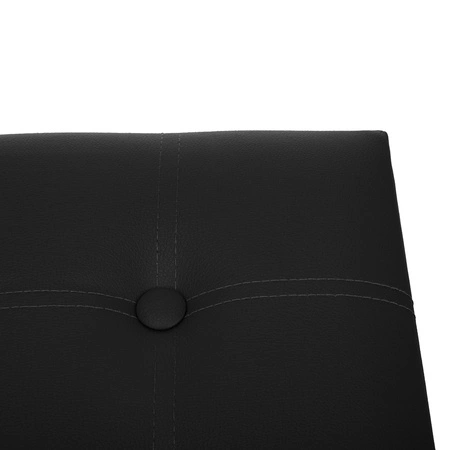 Pufa ze Schowkiem Siedzisko Puf Schowek Kufer Kostka z Ekoskóry Składana Ruhhy 25779