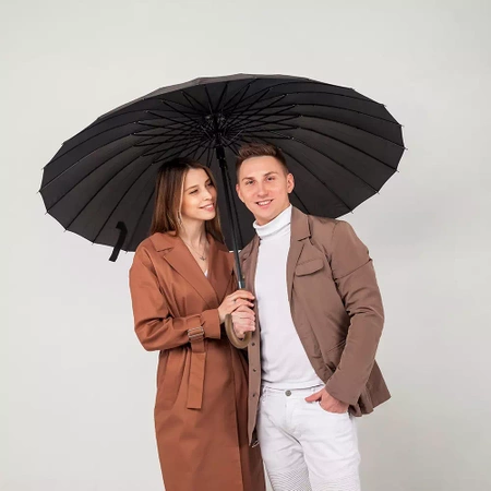 Parasol Rządowy Elegancki 24 Druty Duży XXL 145cm MALATEC