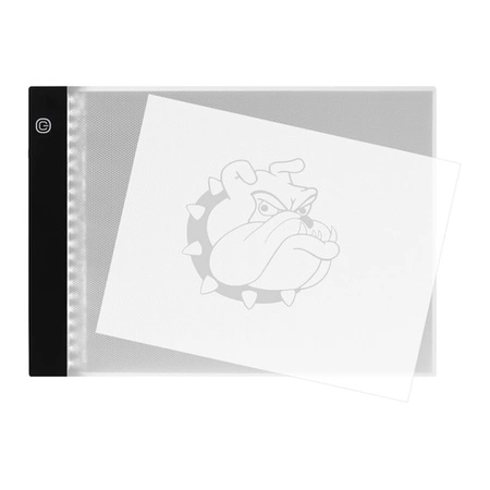 Deska Kreślarska Tablet Graficzny LED Tablica do Rysowania Podświetlana A4 MAALEO