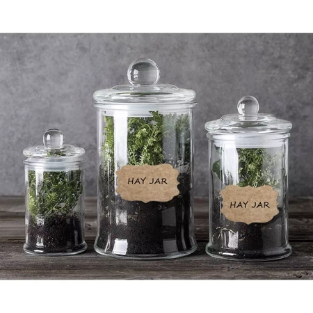 Naklejki na Przyprawy Etykiety na Słoiki 300 szt RUHHY