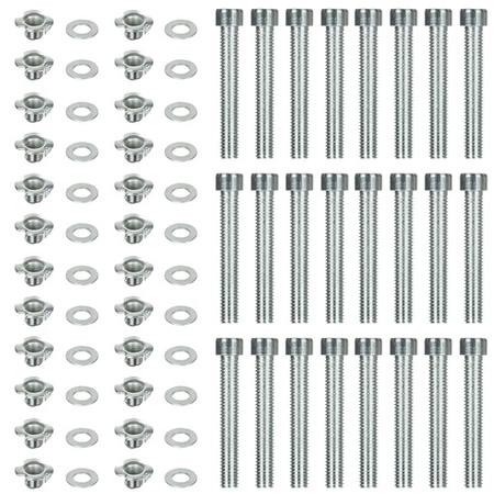 Kamienie Wspinaczkowe Uchwyty do Wspinaczki Duże dla Dzieci Śruby Zestaw UV KRUZZEL