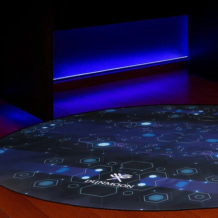 Mata Ochronna pod Fotel Gamingowy Okrągła Podkładka pod Krzesło na Kółkach Dunmoon 25956