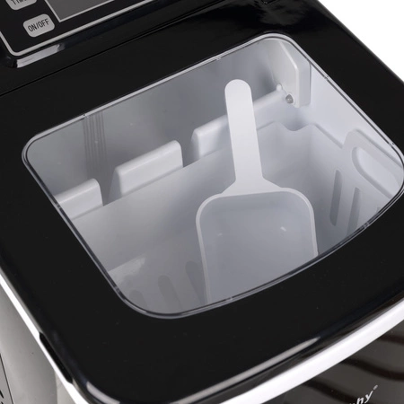 Kostkarka do Lodu Domowa Maszyna do Kostek Ekspresowy Lód 12 kg Wyświetlacz RUHHY