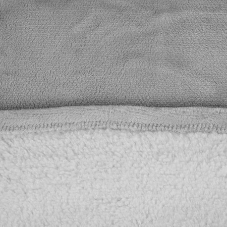 Koc Bluza Oversize Ciepła Gruba Kocobluza Długa 2w1 XXL Futrzak z Kapturem RUHHY