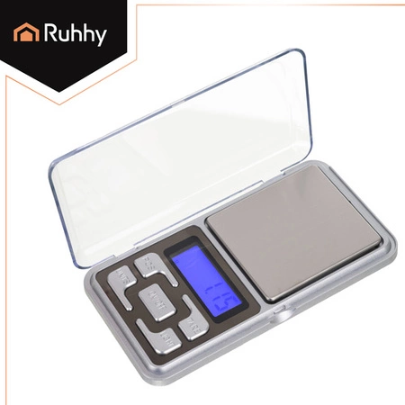 Waga Kieszonkowa Jubilerska Ruhhy 200g 0,01g LCD Podświetlenie Precyzyjna 26092