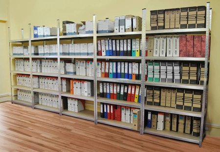 Regał Magazynowy Metalowy 150x75x30 cm 4 Półki Garażowy 540 kg do Garażu MALATEC