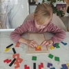 Układanka Puzzle Klocki Drewniane Gra Zabawka Logiczna Edukacyjna 40 el KRUZZEL