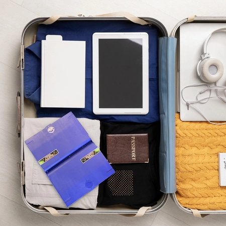 Gra w Statki Okręty Walizka Bitwa Morska Strategiczna Logiczna Kieszonkowa ISO TRADE