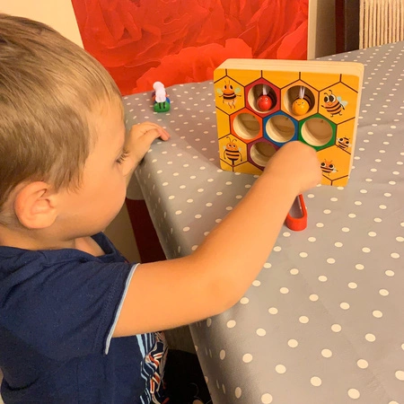 Gra Plaster Miodu Montessori Pracowite Pszczółki KRUZZEL