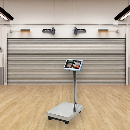 Waga Magazynowa Elektroniczna LCD Platformowa Dokładna Towarowa Platforma MALATEC