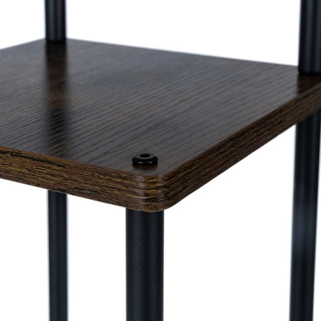 Kwietnik Stojący Stojak na Kwiaty Kwiatki Rośliny Metalowy Loft 5 Poziomowy RUHHY 25998