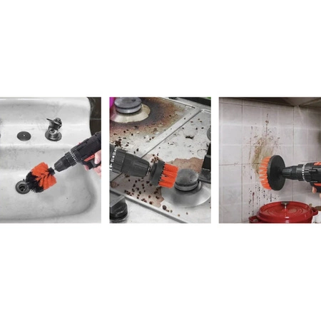 Zestaw Detailingowy do Czyszczenia Auta Szczotki Samochodowe Detailing Aut XTROBB