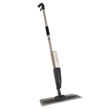 Mop Płaski ze Spryskiwaczem Mikrofibra 41 cm Pojemny 600 ml + 2 Ściereczki Ruhhy 26152