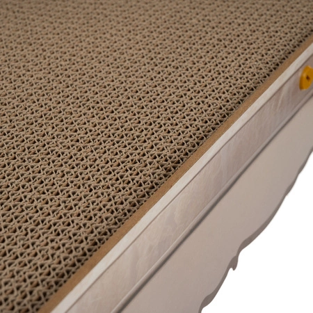 Drapak Tekturowy dla Kota Legowisko Karton Kartonowy Sofa Leżak Kanapa 60cm PURLOV