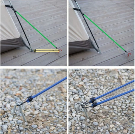 Gumy Bagażowe Elastyczne Linki do Mocowania Bagażu Pasy Transportowe 12 szt XTROBB