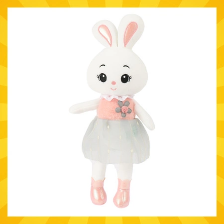 Pluszowy Miś Króliczek Kruzzel 45cm Maskotka Przytulanka dla Dzieci Prezent