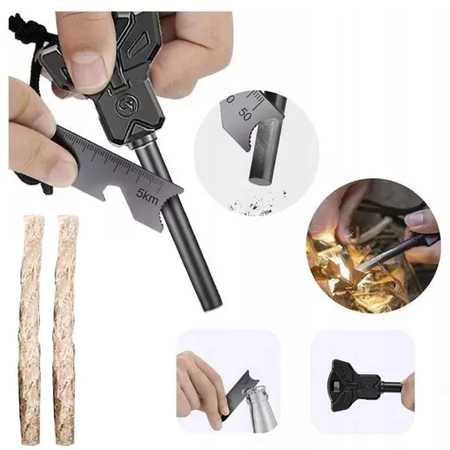 Wojskowy Survivalowy Zestaw Przeżycia Survival 32w1 TRIZAND