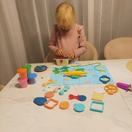 Zestaw Masa Plastyczna Kreatywny Duży Maszynka Ciasto do Robienia Toster XL KRUZZEL