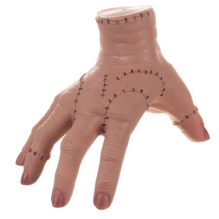 Sztuczna Ręka Odcięta Dłoń Gadżet na Halloween Straszna Gumowa Ozdobna Hand MALATEC