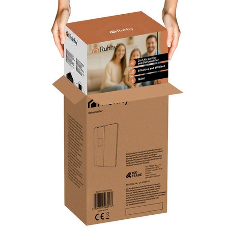 Osuszacz Powietrza Pochłaniacz Wilgoci Oczyszczacz UV Mocny 24h Pilot Ruhhy 26627