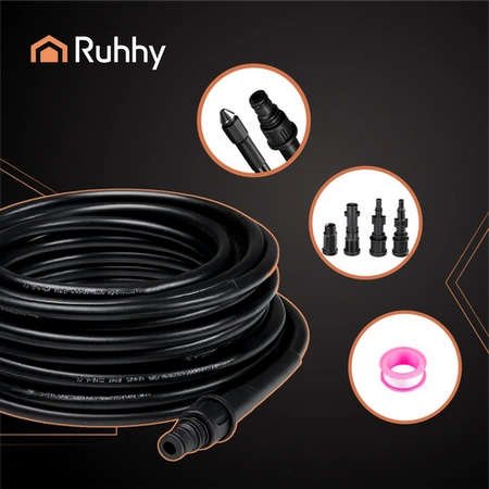 Wąż do Czyszczenia Kanalizacji Rur 15m 138bar do Myjki Ciśnieniowej Myjek Ruhhy 26132