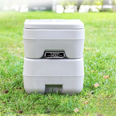 Toaleta Przenośna Turystyczna Mobilne WC Kempingowa na Działkę 20L Modułowa TRIZAND