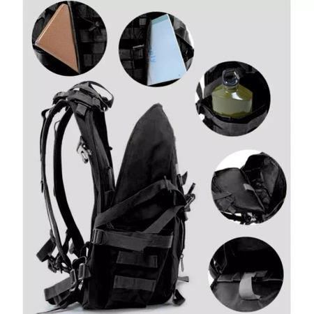 Mocny Duży Plecak Taktyczny Militarny Turystyczny TRIZAND