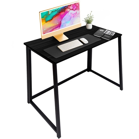 Biurko Składane Lekkie Industrialne Loft Komputerowe Stolik pod Laptopa RUHHY 26117