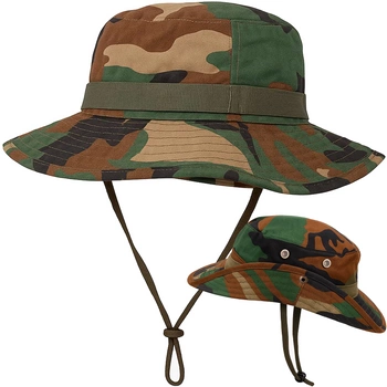 Kapelusz Męski Moro Wędkarski Wojskowy Turystyczny Lekki Regulowany 60 cm L Trizand 23833