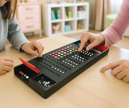 Łamacz Kodów Gra Logiczna Planszowa Trening Mózgu dla Dzieci Code Breaker 26462