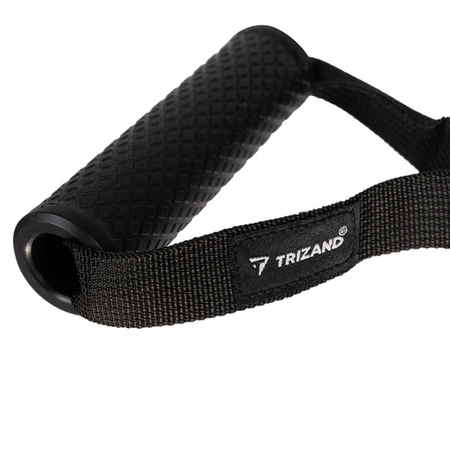 Gumy do Ćwiczeń Zestaw 5 Gum Oporowych Oporowe Fitness Treningowe + Uchwyty TRIZAND