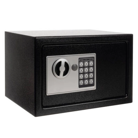 Domowy Sejf Kasetka na Zamek Elektroniczny Szyfr Klucz Kod Kasa Pancerna XL MALATEC