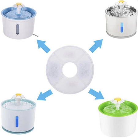 Filtr do Fontanny Poidła dla Kota Wymienny 6 szt PURLOV