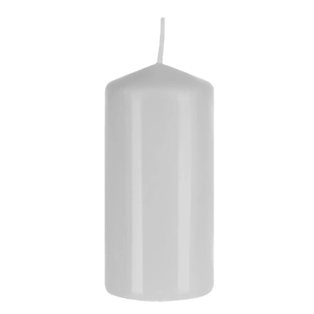8 x Świeczki Zestaw Biała Świeca Walec 10cm Bispol