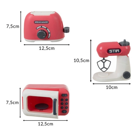 Zestaw Akcesoriów Kuchennych dla Dzieci ISO TRADE 26 el. Noży Mikser Toster 24902