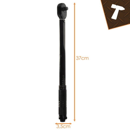 Klucz Dynamometryczny 3/8" 7–112 Nm BIGSTREN Etui z Blokadą i Certyfikatem