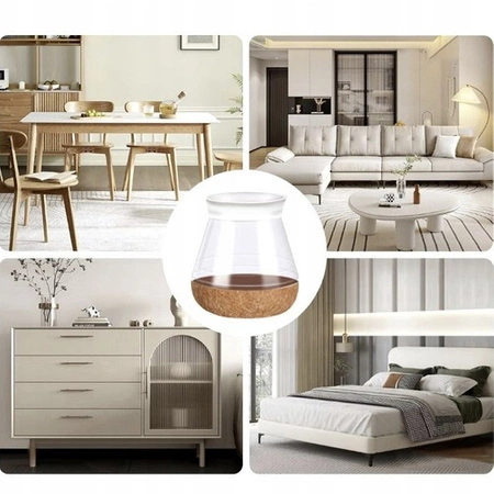 Nakładki na Nogi Krzesła z Grubym Filcem Ochronne Filc 13-23 mm Nakładka x4 RUHHY