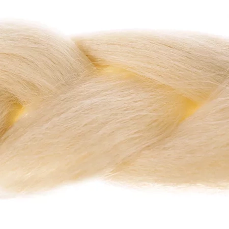 Włosy Syntetyczne 60 cm Warkocz Doczepiany Warkoczyki Jasny Blond Sztuczne SOULIMA