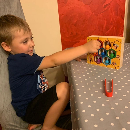 Gra Plaster Miodu Montessori Pracowite Pszczółki KRUZZEL