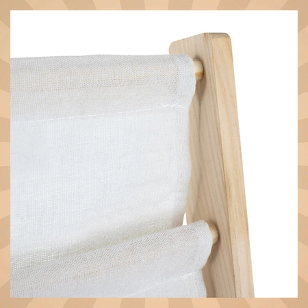 Regał Drewniany KRUZZEL 6 Półek Kieszonki na Książki dla Dzieci PREZENT