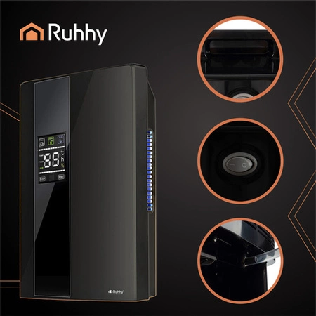 Osuszacz Powietrza Pochłaniacz Wilgoci 24h Mocny Oczyszczacz UV TiO2 Pilot Ruhhy 26626