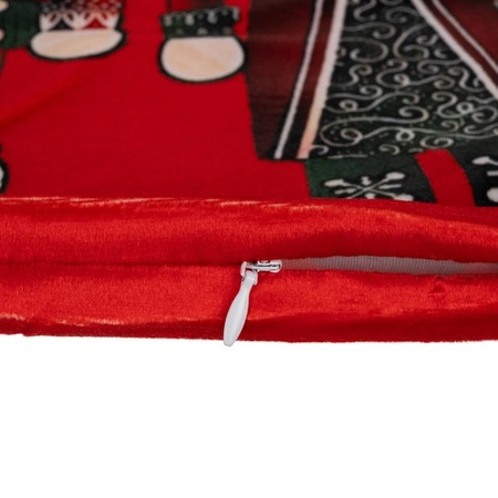 Poszewka na Poduszkę 40x40 cm Jasiek Dekoracyjna Plusz Dziadek do Orzechów RUHHY