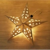 Gwiazda Papierowa Świąteczna Lampki LED Witraż 3D RUHHY