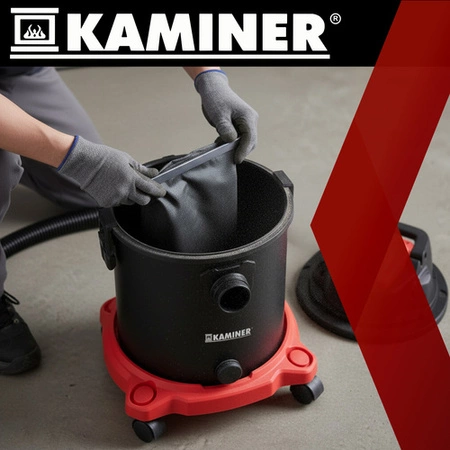 Filtr Materiałowy do Odkurzacza Piorącego Kaminer Worek na Kurz Kominka XXL