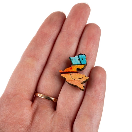 Puzzle Drewniane Układanka Klocki dla Dzieci Dorosłych Gra Logiczna Prezent KRUZZEL