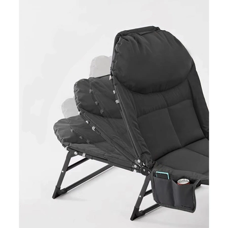 Łóżko Turystyczne Składane Polowe Leżak Kanadyjka Leżanka Stabilne 150kg UV TRIZAND