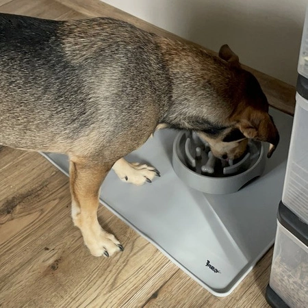 Podkładka Mata pod Miskę dla Psa Kota Wodoodporna Antypoślizgowa 60x40 XXL PURLOV